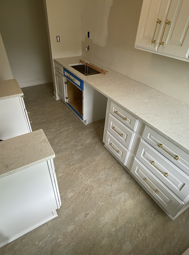 Kitchen Quartz - Cream